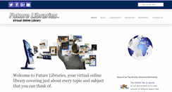 Desktop Screenshot of futurelibraries.net