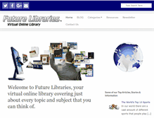 Tablet Screenshot of futurelibraries.net